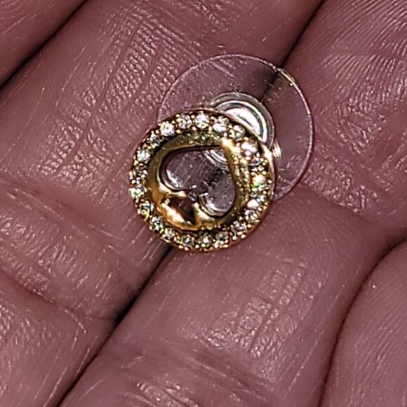 Kate Spade New York Spot The Spade Pave Halo Stud • 1 Single Earring - Picture 9 of 13